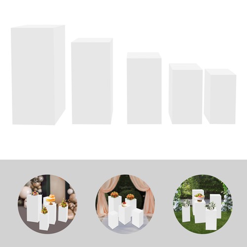Square pedestal stand display - pedestal, stand,