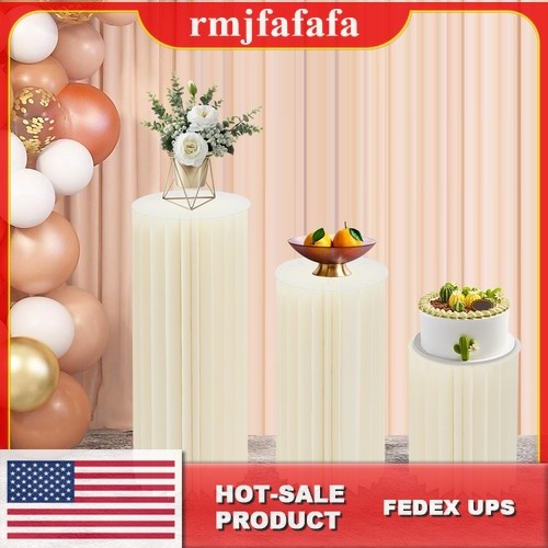 Cylinder pedestal wedding cake - pedestal,
