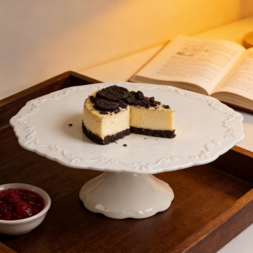 Inch cake stand white - cake, stand,