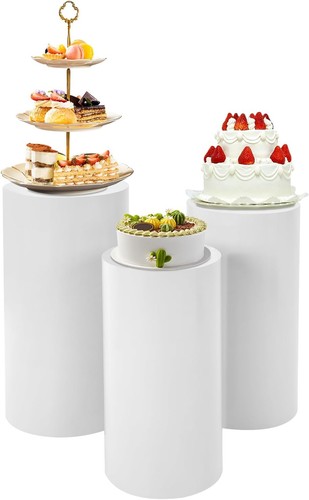 5pcs cylinder pedestal stand - 3/5pcs,