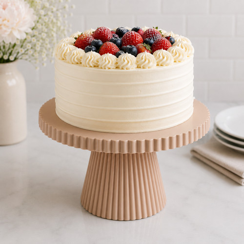 Cake stand pedestal round - cake,