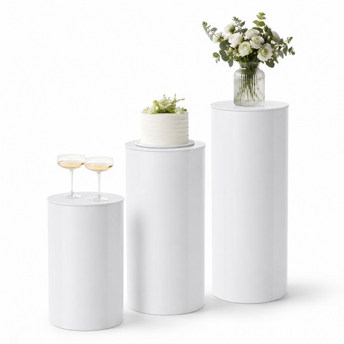 5pcs metal white display - 3/5pcs,
