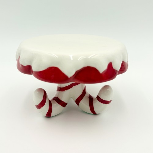 Christmas candy cane ceramic - candy,