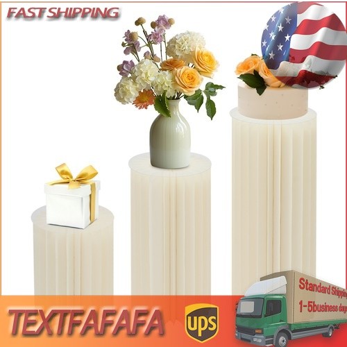 Cylinder pedestal wedding cake - pedestal,