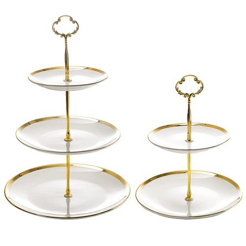 Ceramic cupcake stand tier - ceramic, 3