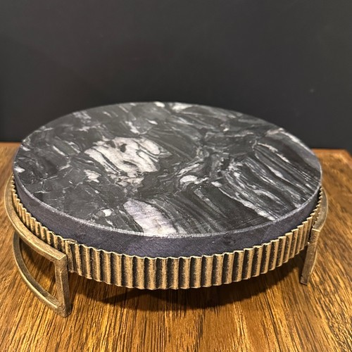 Modern black marble - black, gold