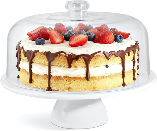Inch porcelain cake stand - inch,