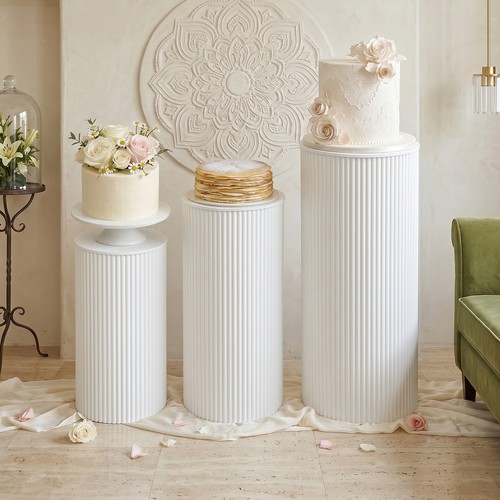 Metal pleated cylinder - metal,