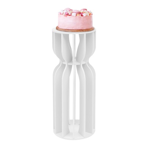 Cake stand white - stand, pvc
